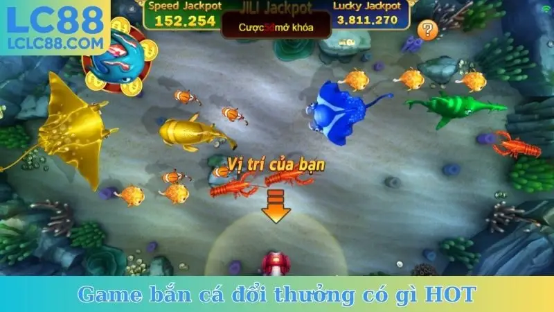 Game bắn cá đổi thưởng có gì HOT